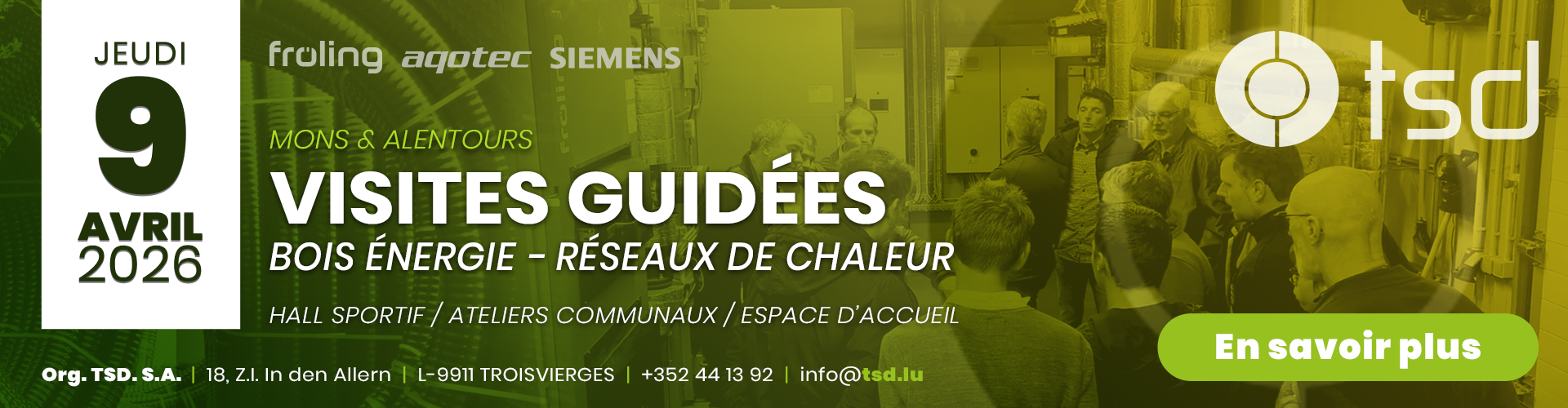 Banni&egrave;re excursion Mons