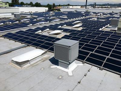 Refroidissement des halls – Économique et respectueux de l'environnement