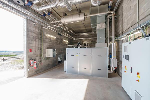 Warmtekrachtkoppeling op hout: elektriciteit uit hout