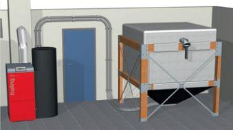 Fröling silo textile ou silo à sac