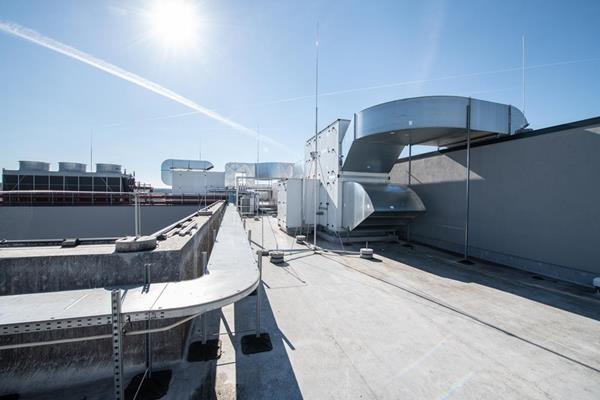 Shoppingcenter Massen - ventilation