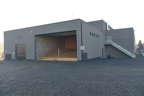 Stockage combustible bois déchiqueté Fröling by TSD